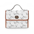 Musical melodies Music Notes Waterproof Canvas Bag, Musical Notes Pattern