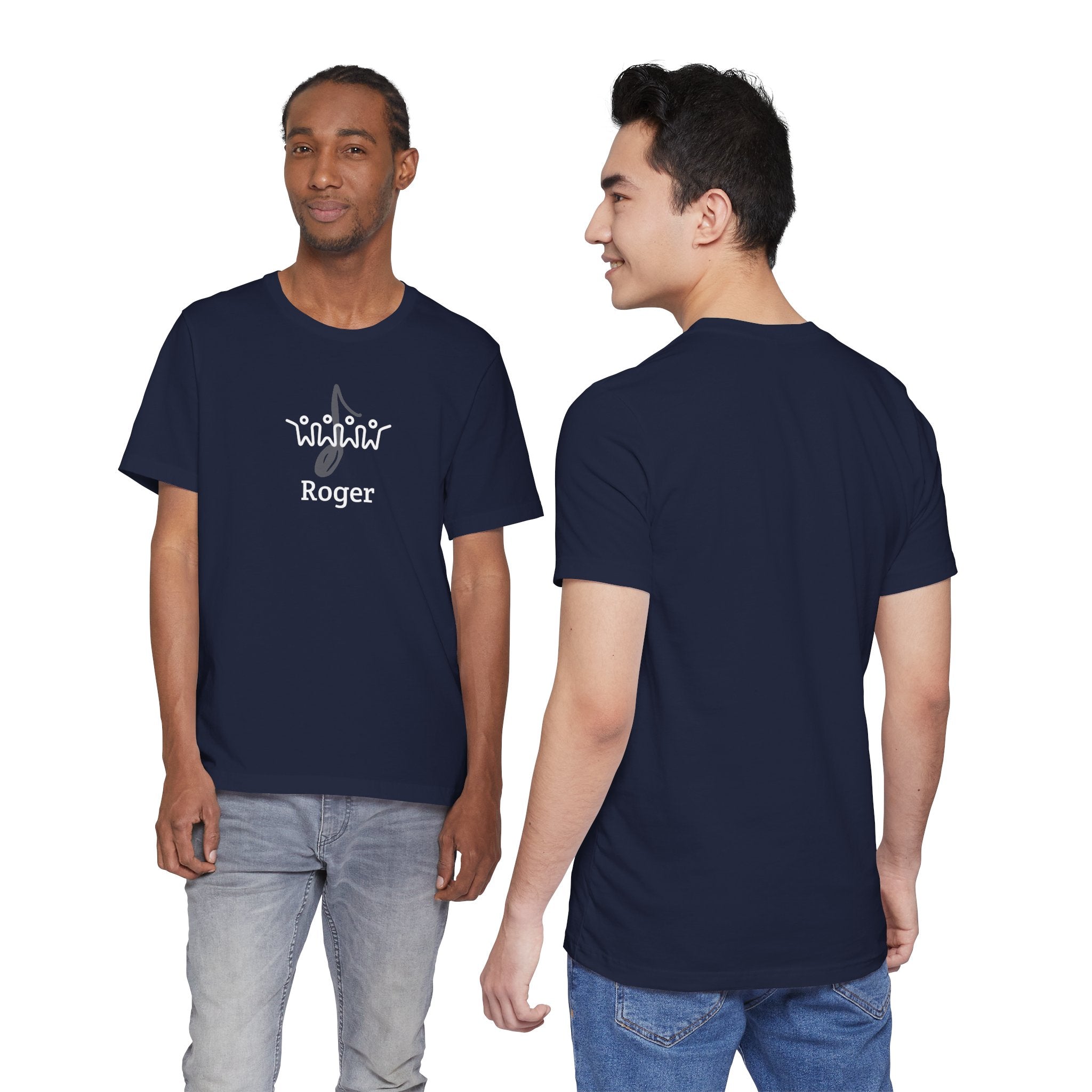 Personalized Barbershop Quartet singer tee shirt - For barbershop musicians, concert apparel
