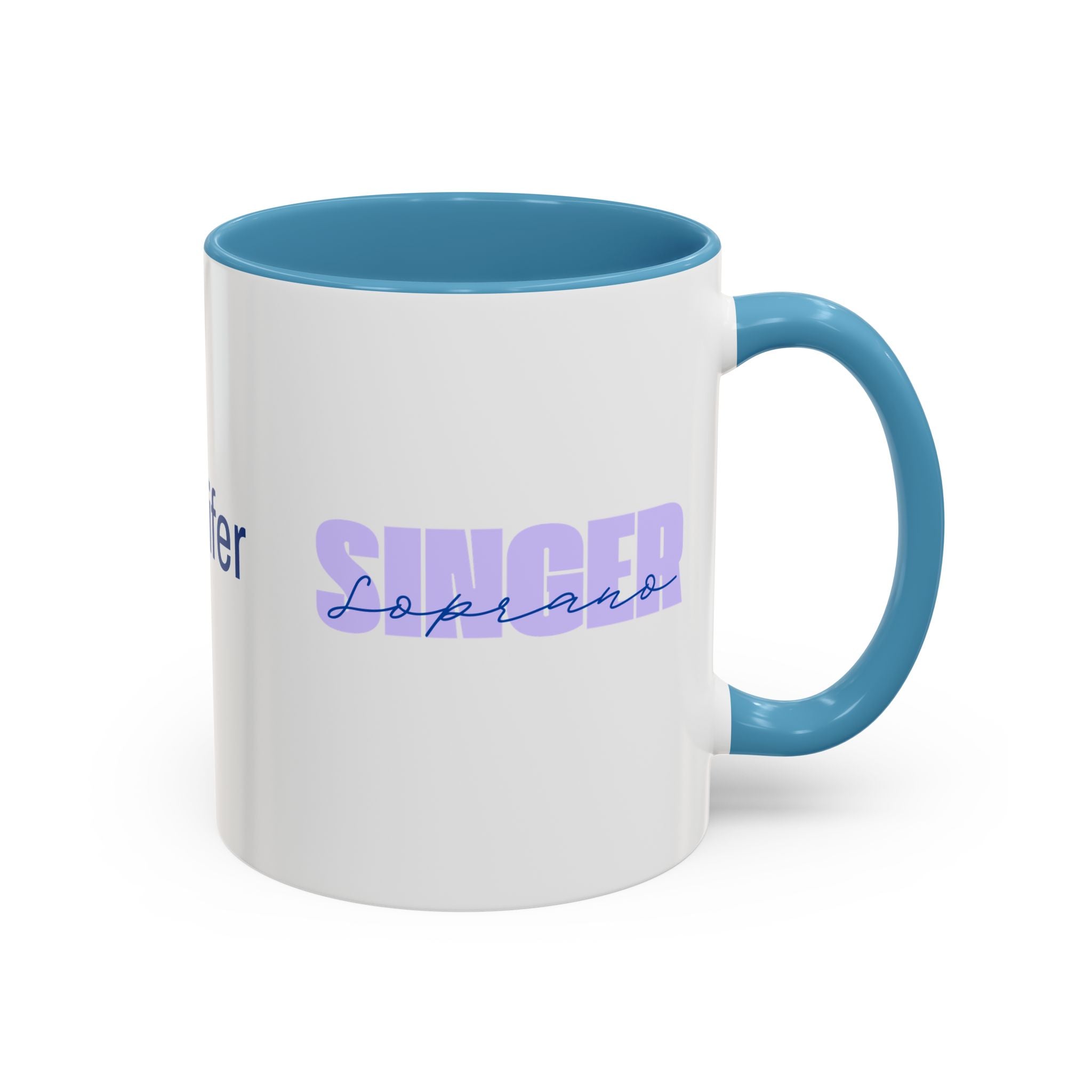 Customizable Soprano Singer Coffee Mug — Accent 11/15oz