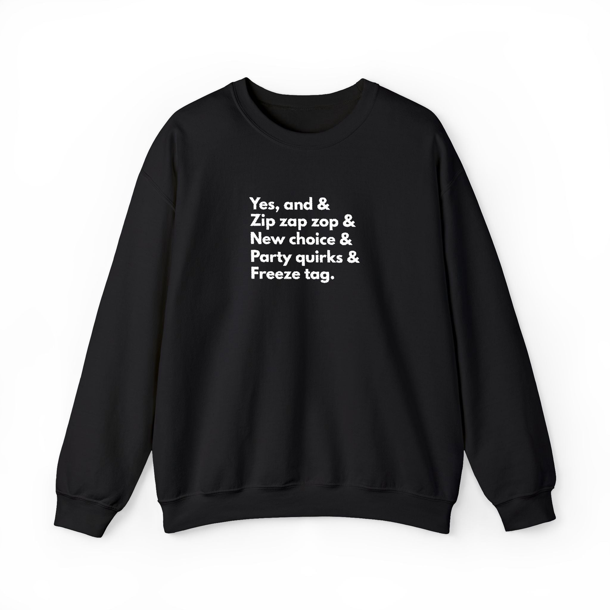 Embroidered Improv Games Sweatshirt