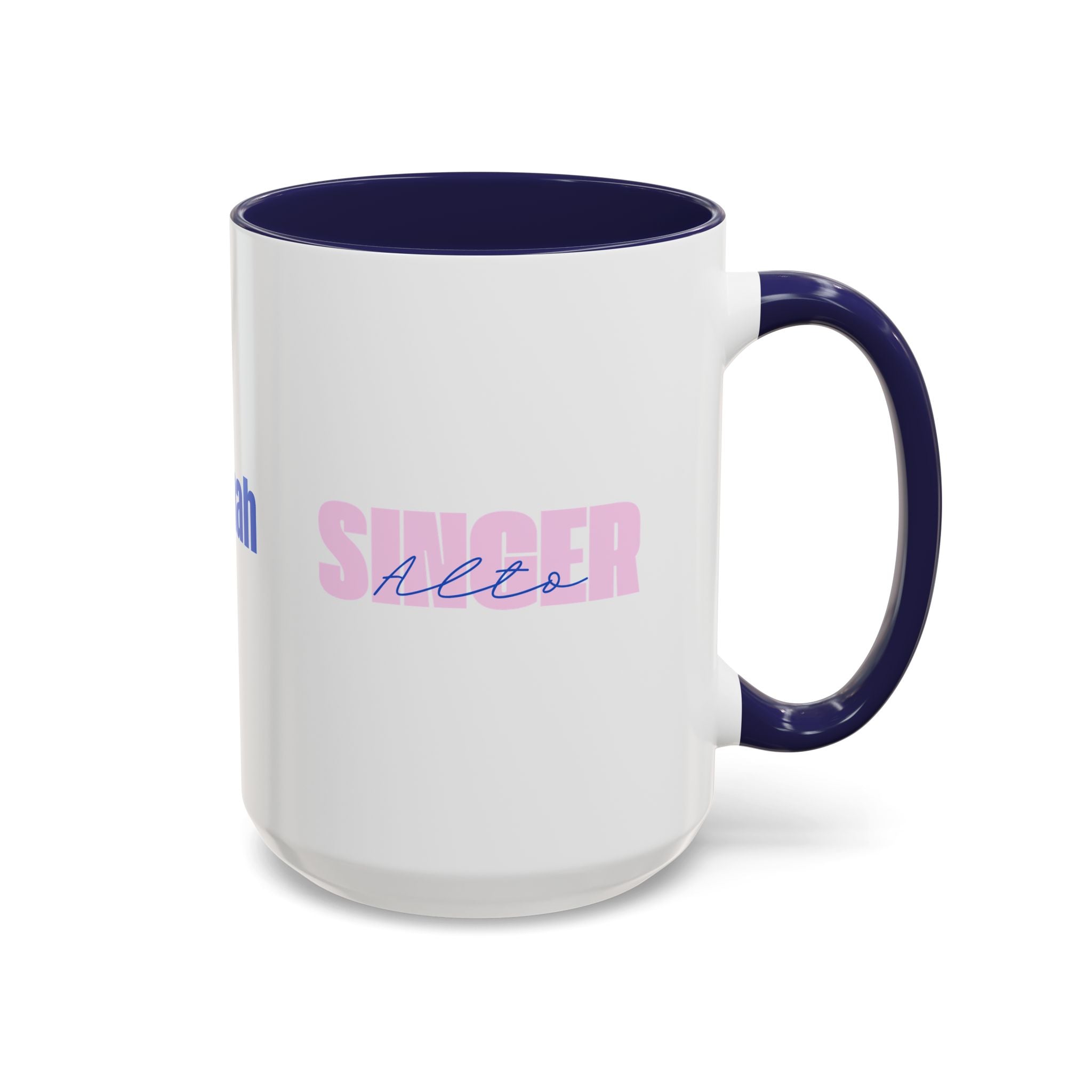 Customizable Alto Singer Coffee Mug — Accent Mug (11/15oz)