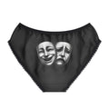 Comedy & Tragedy Drama Masks Women's Briefs - Theatrical Undies