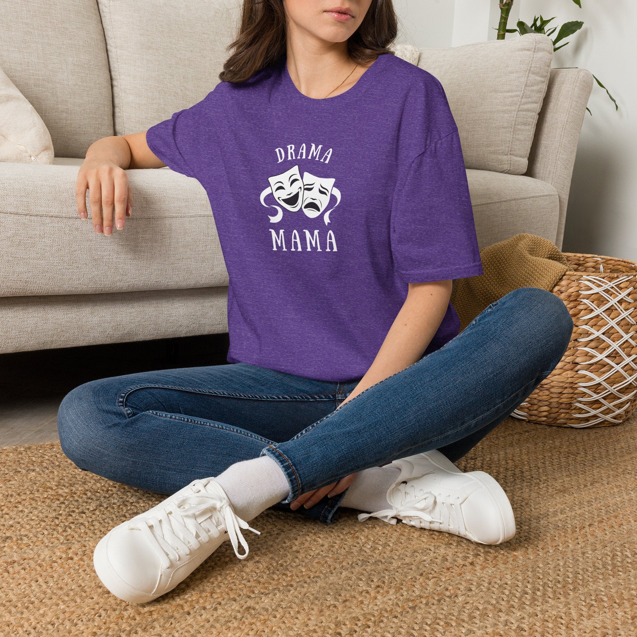 Drama Mama theatre masks tee