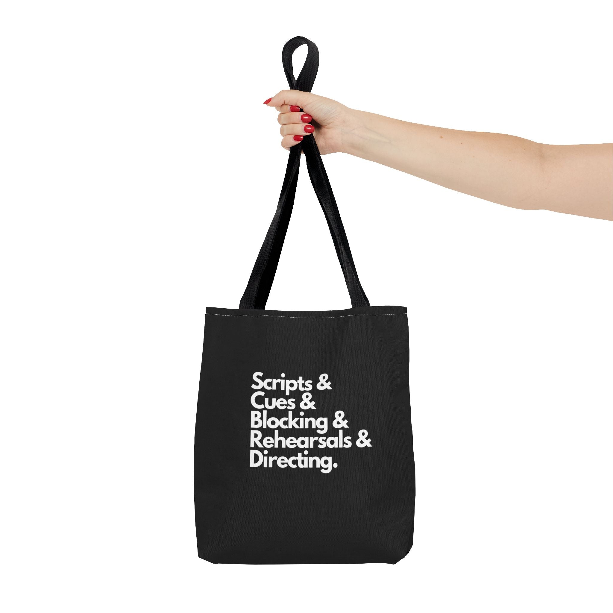 Theater scripts & cues Director Tote Bag