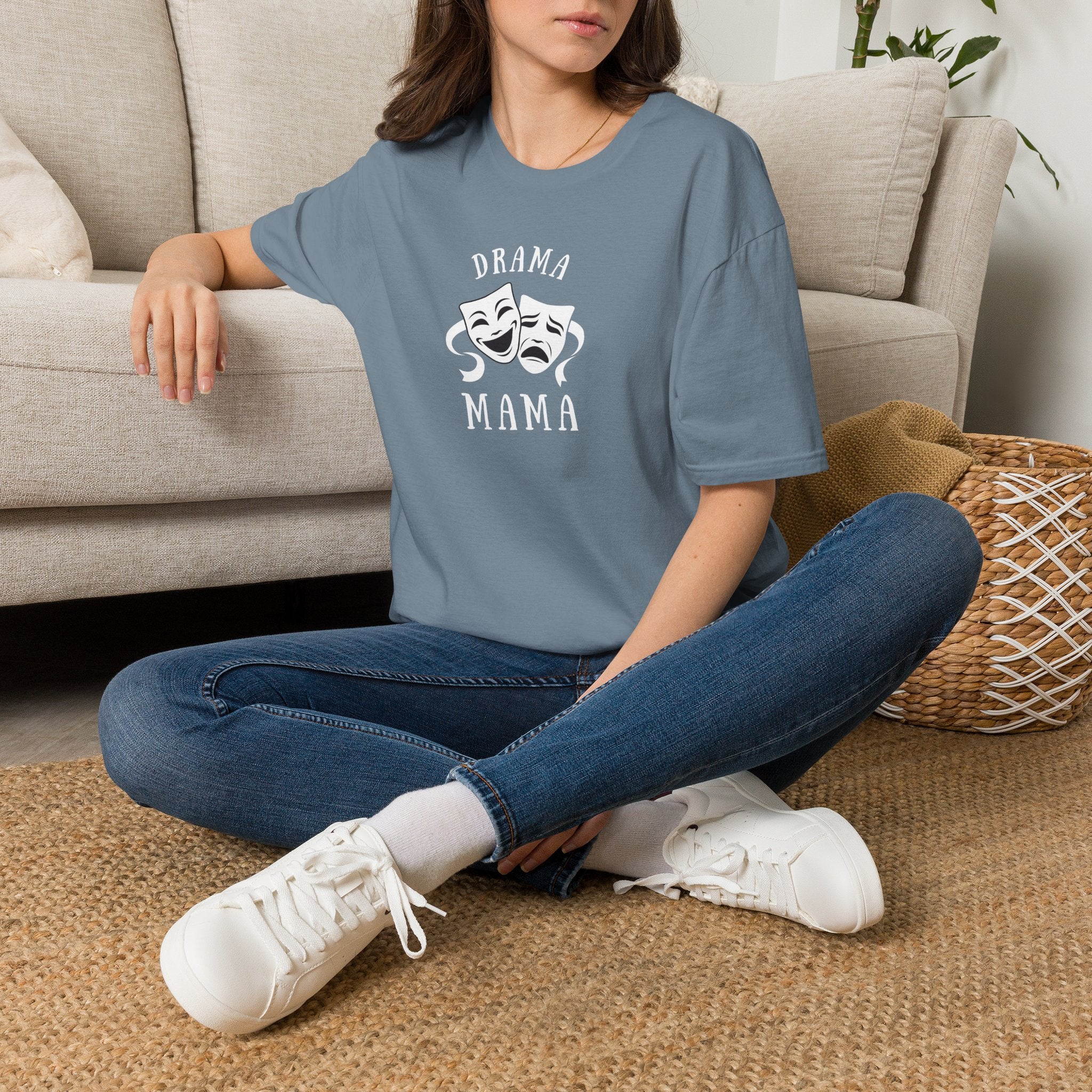 Drama Mama theatre masks tee