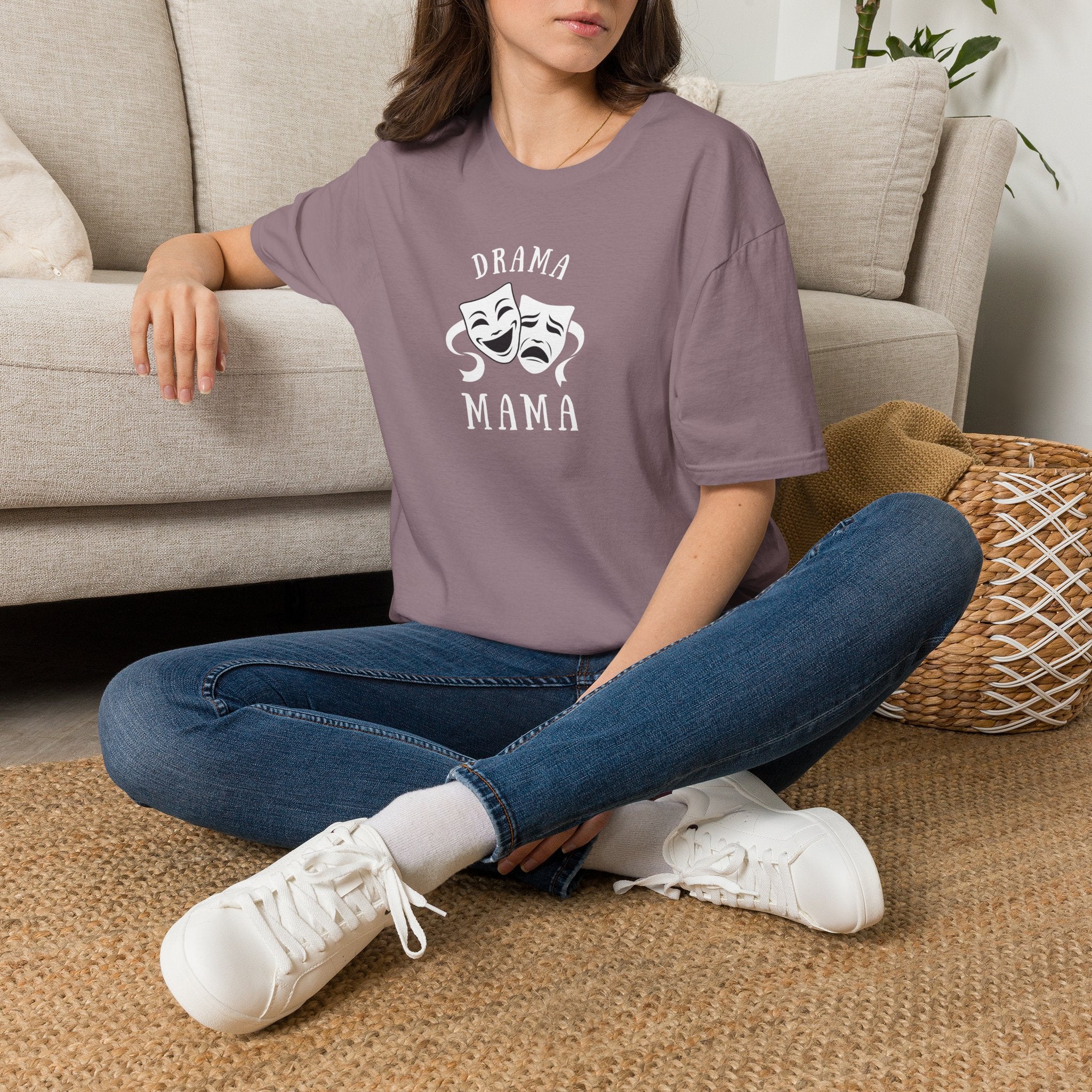 Drama Mama theatre masks tee
