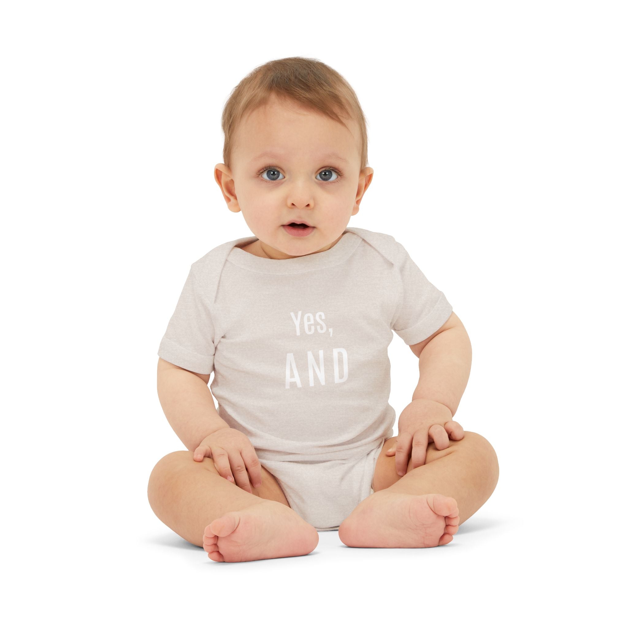 Yes And improv baby Jersey One piece bodysuit