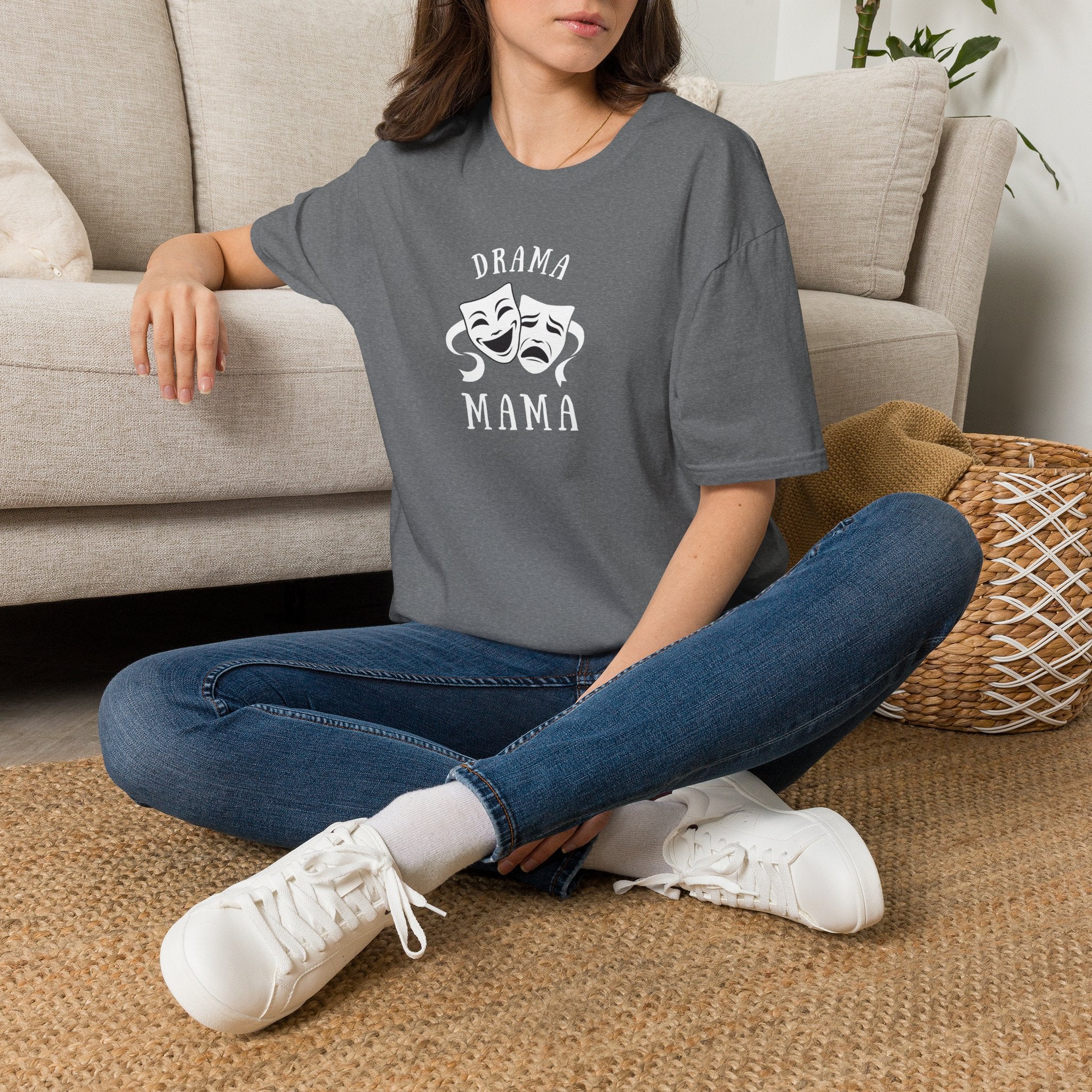 Drama Mama theatre masks tee