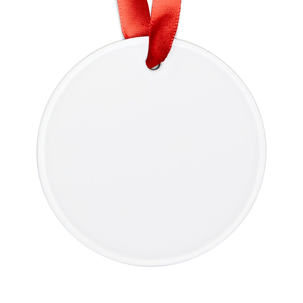 Personalized Theatre Acrylic Ornament with Ribbon — Custom Name Keepsake