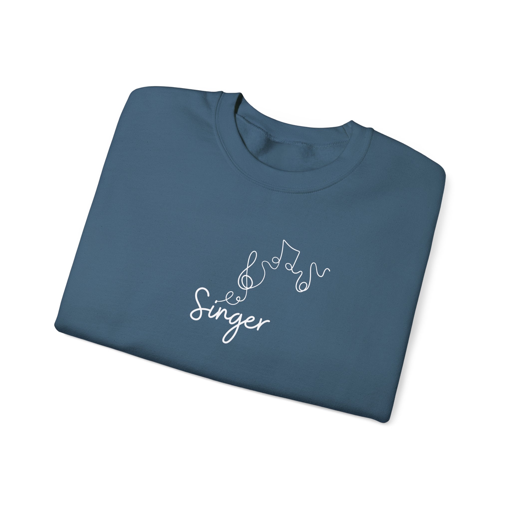 Singer Music Notes Sweatshirt