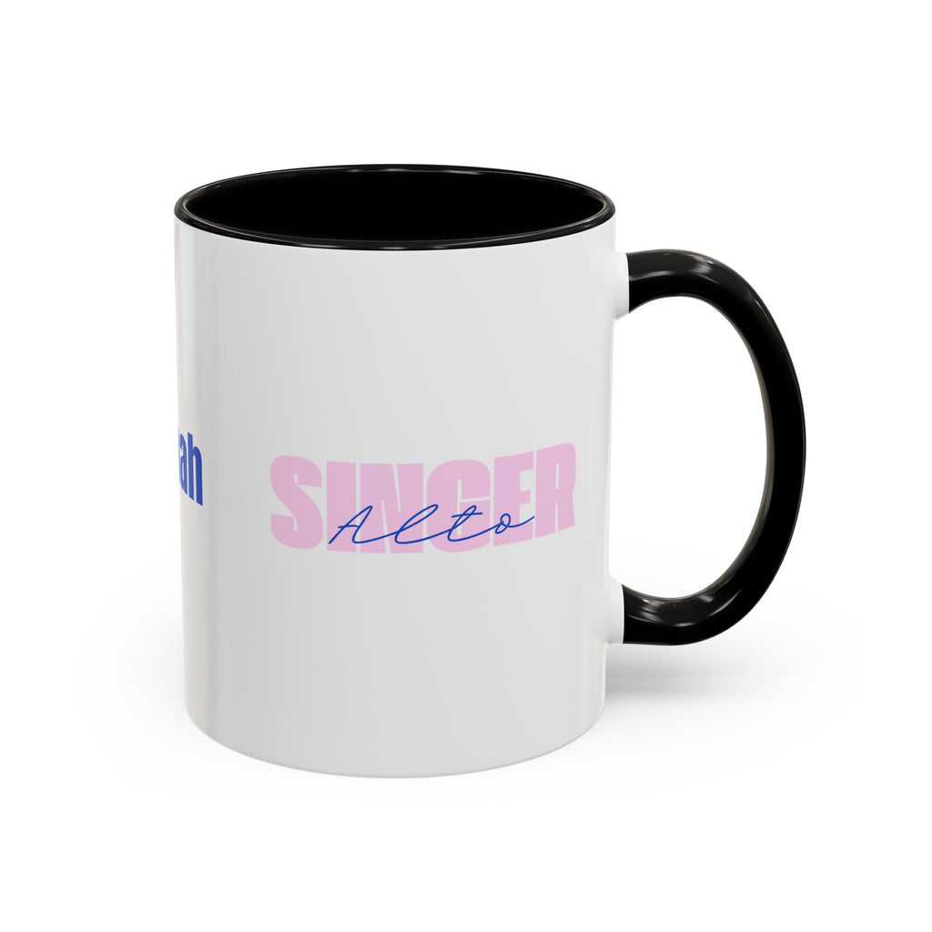 Customizable Alto Singer Coffee Mug — Accent Mug (11/15oz)