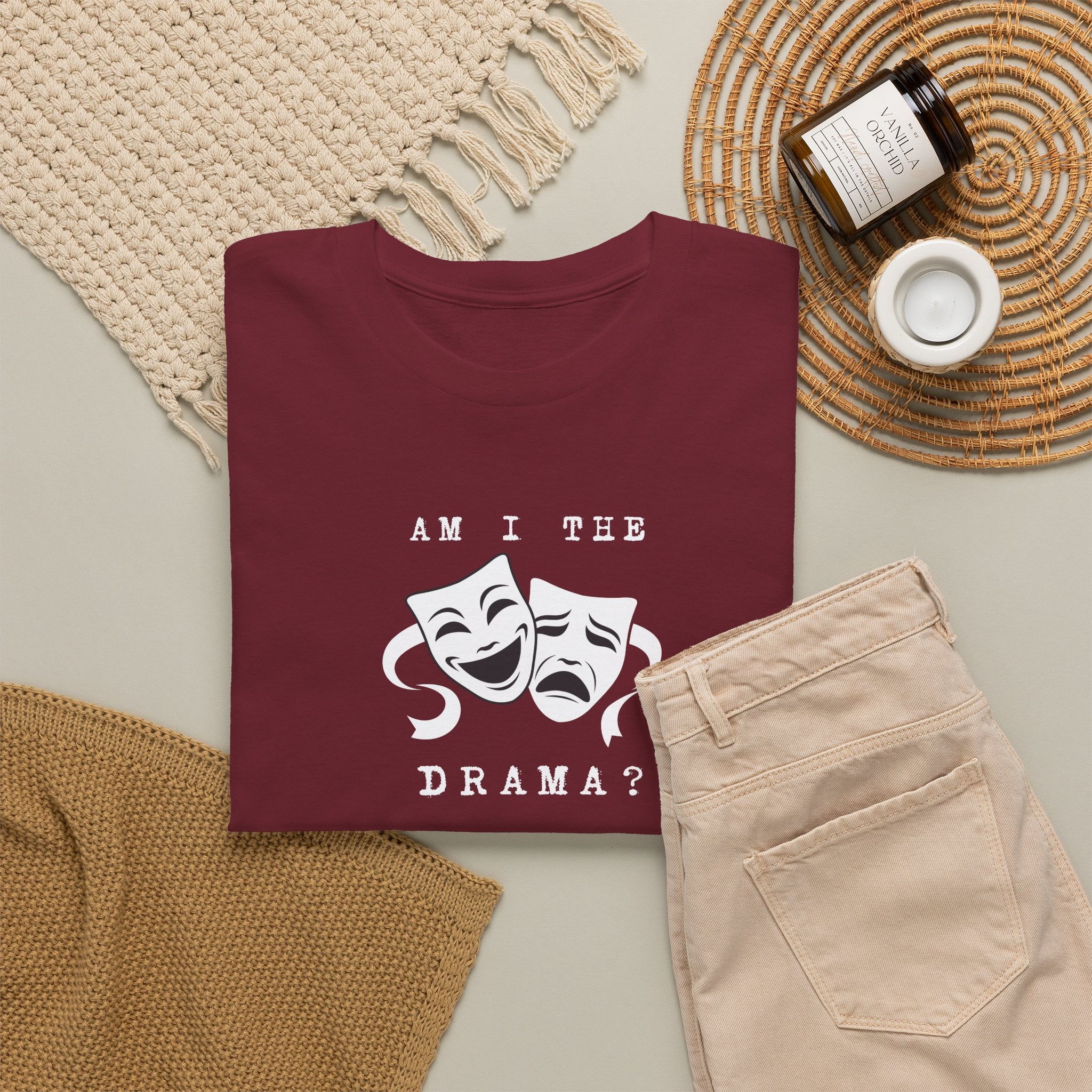 Am I the drama Adult Tee
