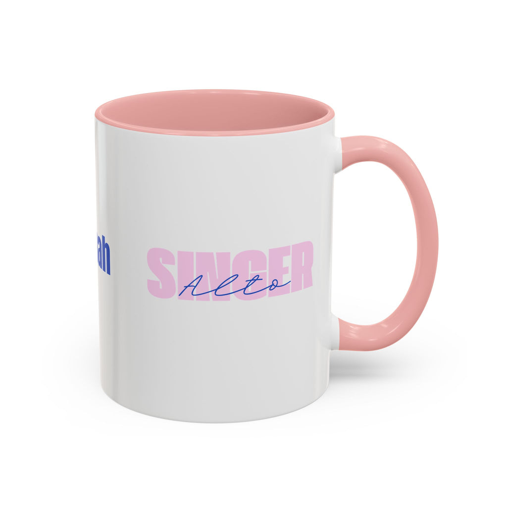 Customizable Alto Singer Coffee Mug — Accent Mug (11/15oz)