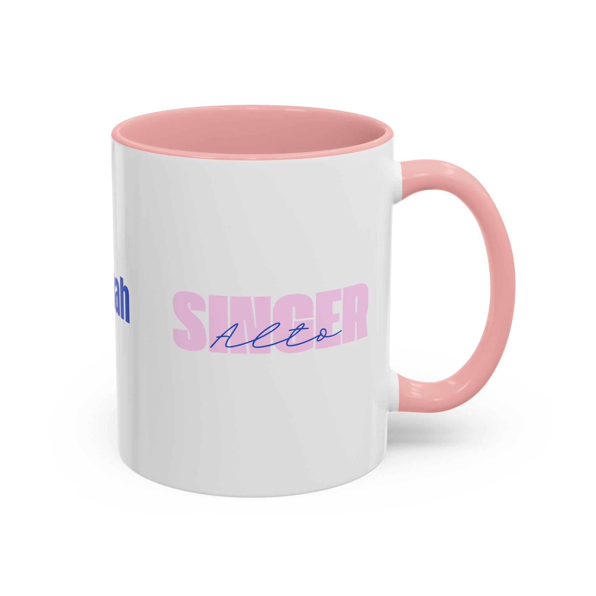 Customizable Alto Singer Coffee Mug — Accent Mug (11/15oz)