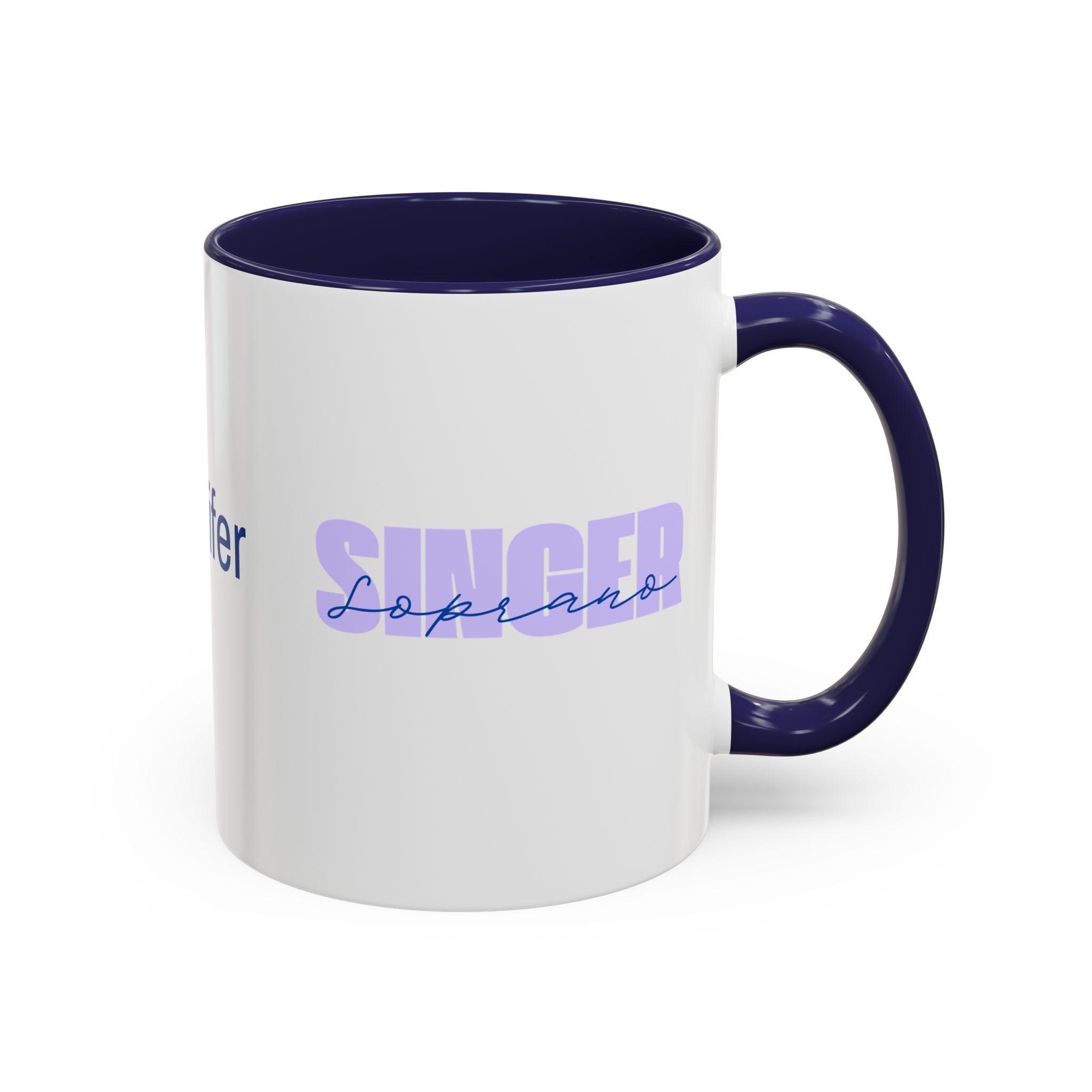Customizable Soprano Singer Coffee Mug — Accent 11/15oz