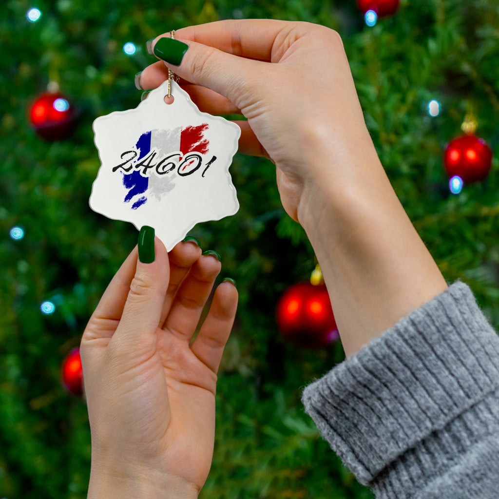 24601 Ceramic Ornament, 4 Shapes