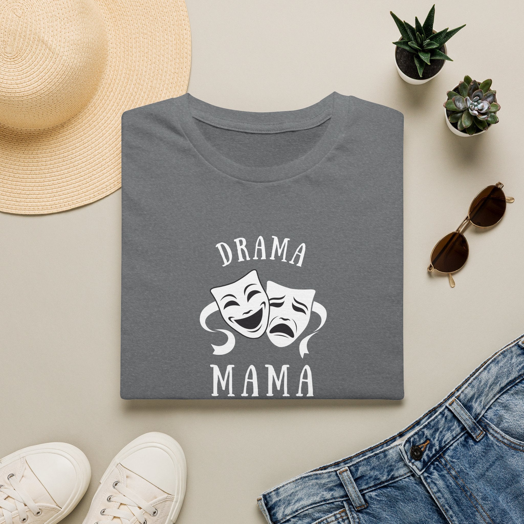 Drama Mama theatre masks tee