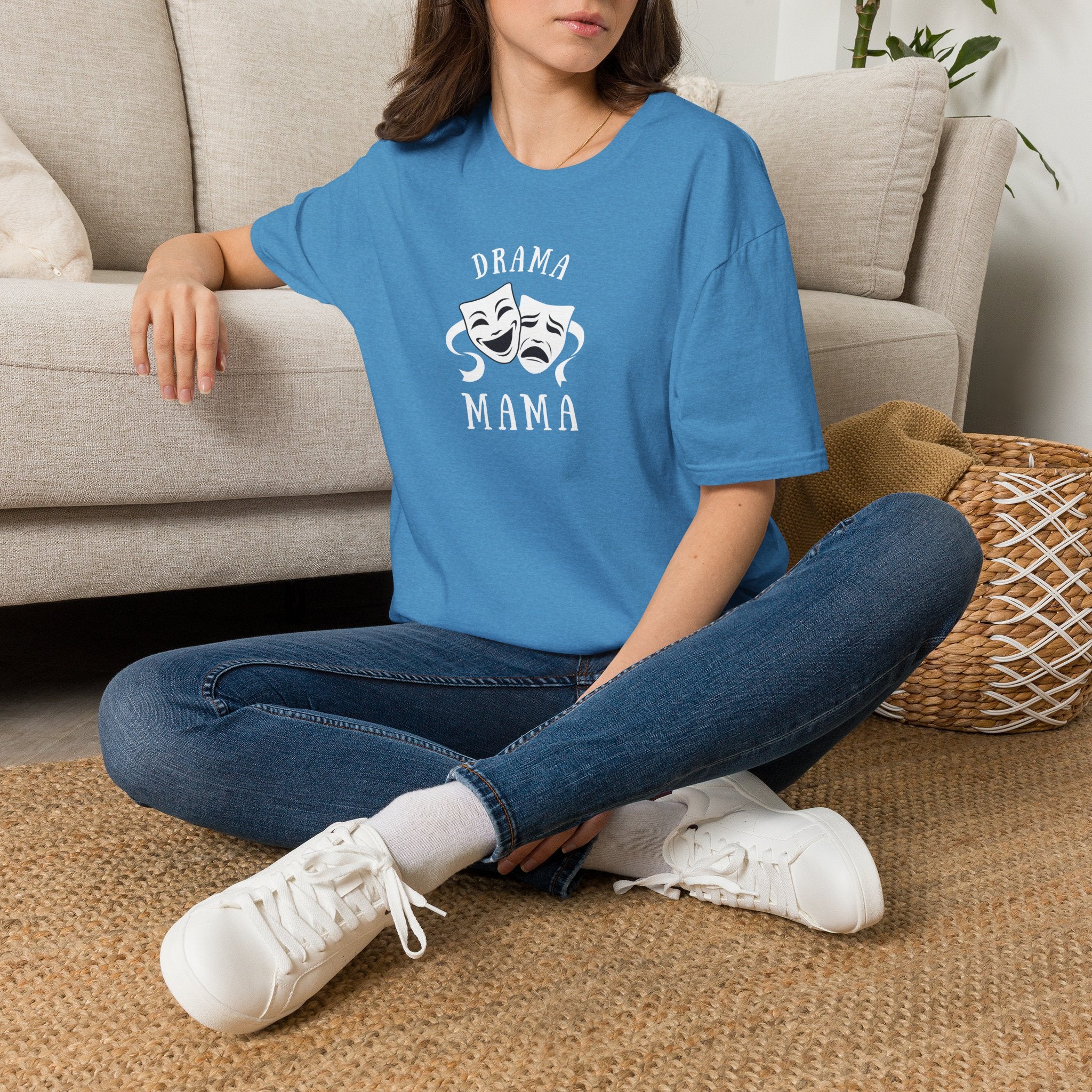 Drama Mama theatre masks tee