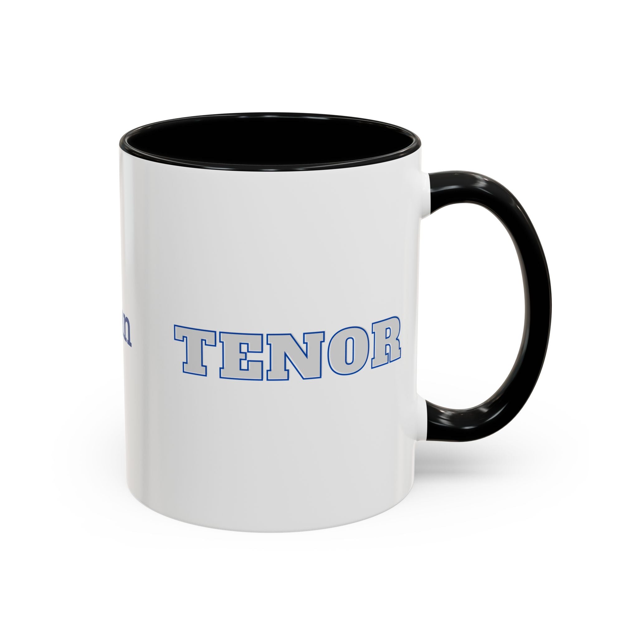 Customizable Tenor Singer Coffee Mug — Personalized Accent Mug (11/15oz)