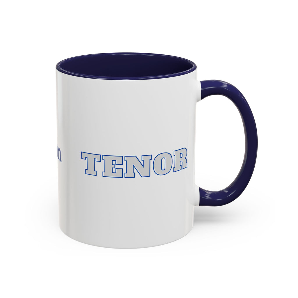 Customizable Tenor Singer Coffee Mug — Personalized Accent Mug (11/15oz)