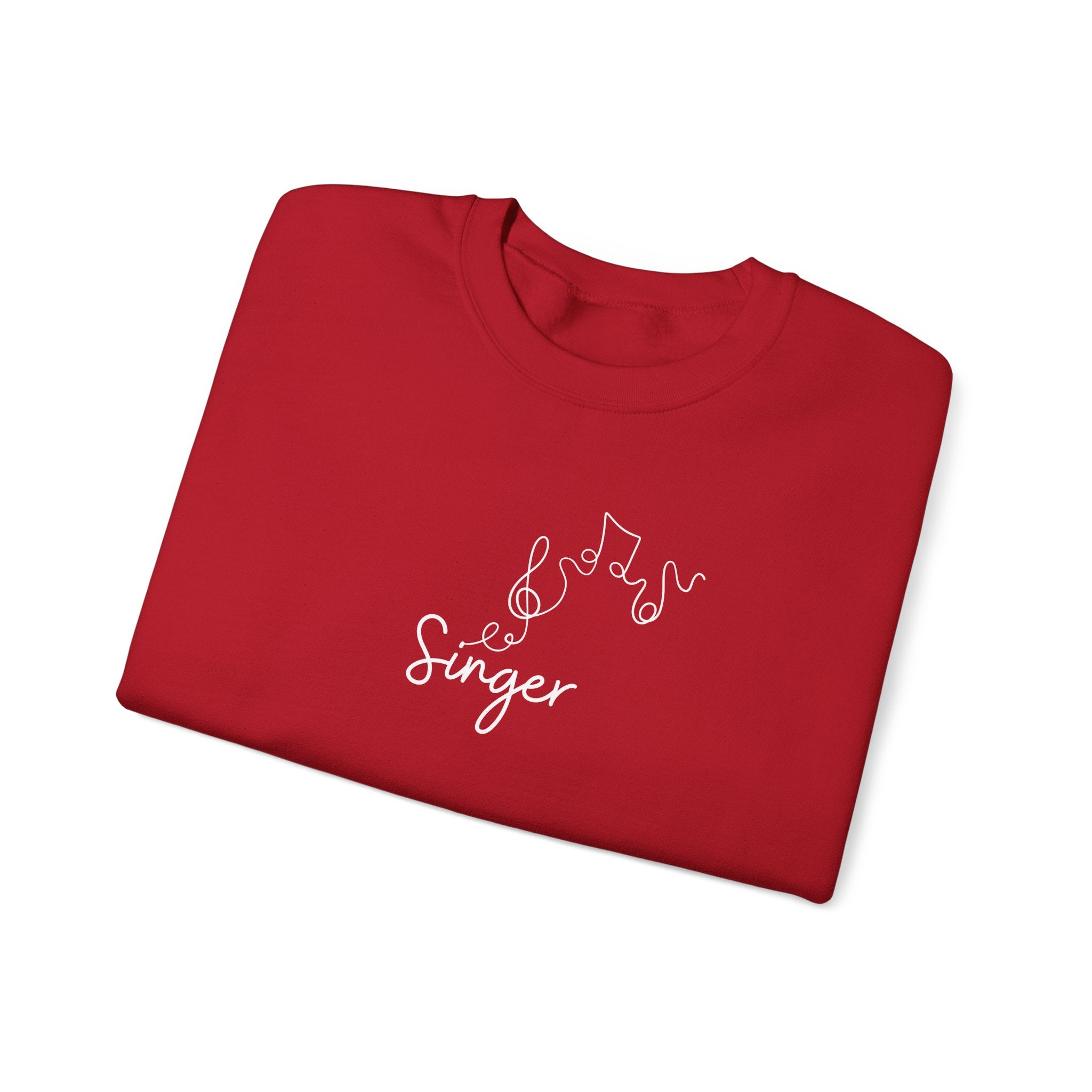 Singer Music Notes Sweatshirt