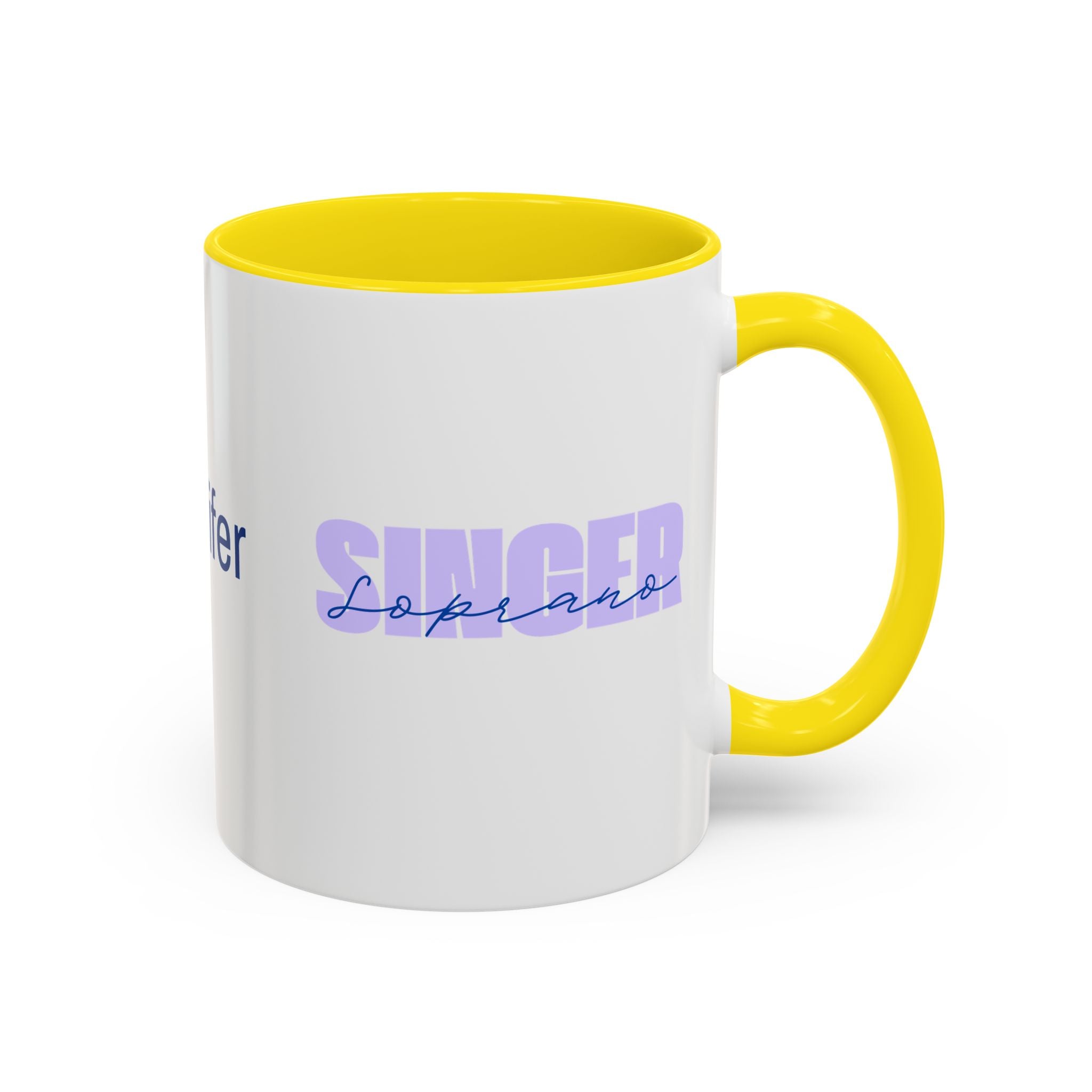 Customizable Soprano Singer Coffee Mug — Accent 11/15oz
