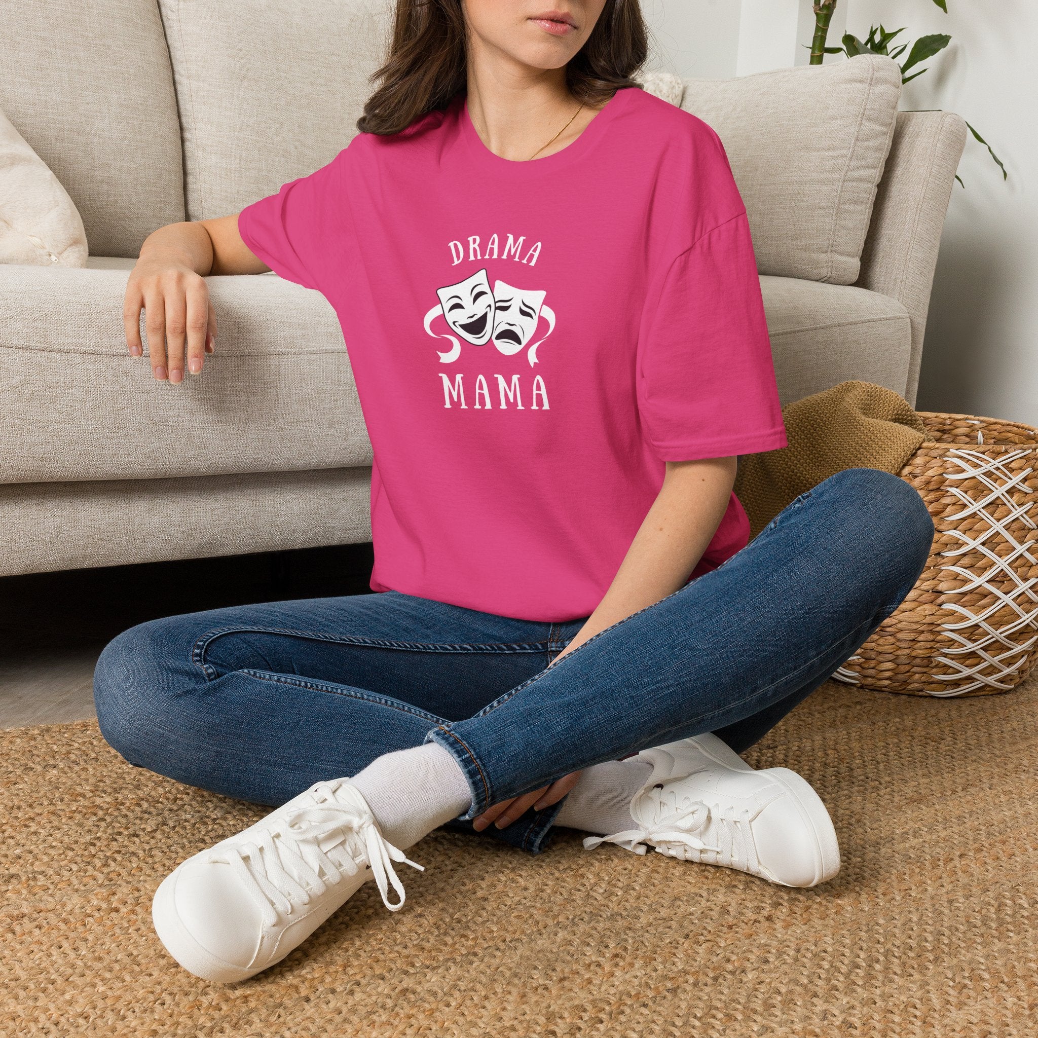 Drama Mama theatre masks tee