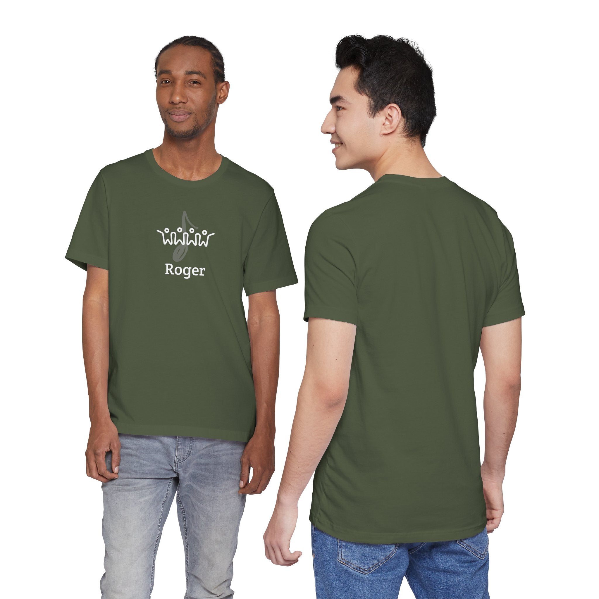 Personalized Barbershop Quartet singer tee shirt - For barbershop musicians, concert apparel
