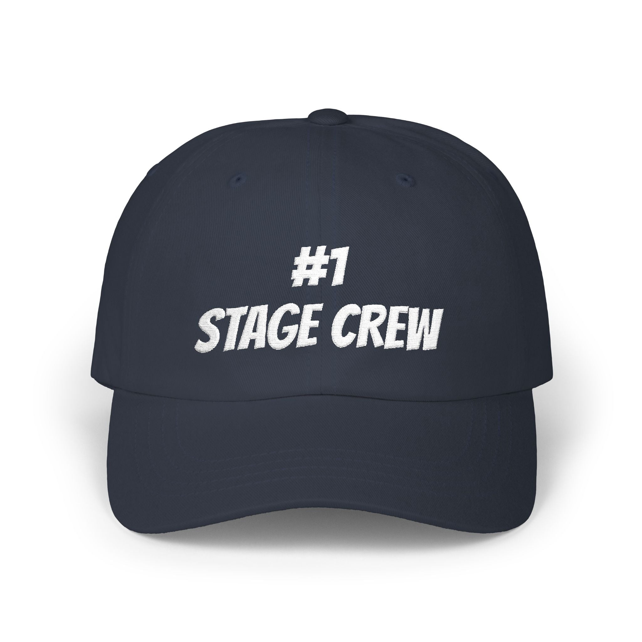 Number 1 Stage Crew hat, baseball Cap,  Embroidered Crew Hat