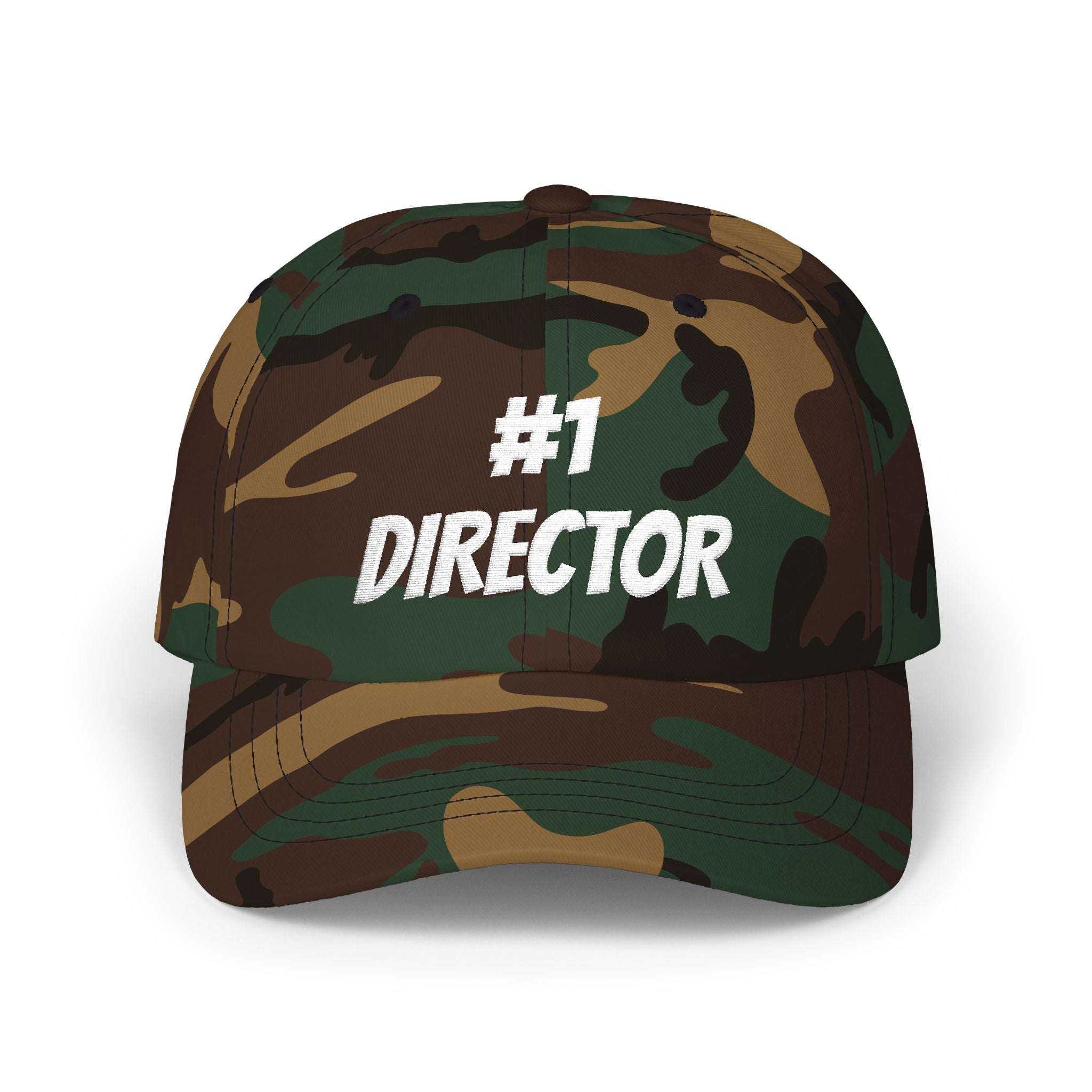 Number one Director Embroidered Baseball Cap, Classic trucker Cap for theater and film gifts