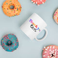 Thank you, ten White glossy mug